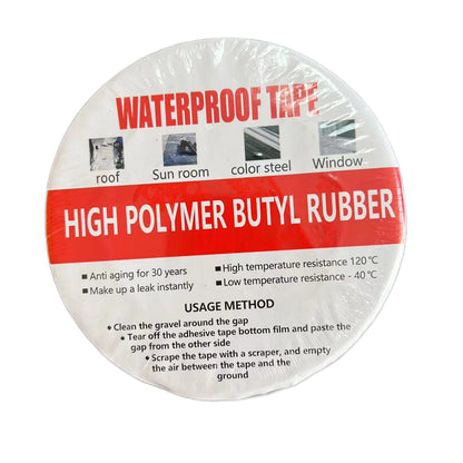 🛡️ 50% OFF NOW! 💧 Aluminum Foil Waterproof Tape – Butyl Adhesive, Instant Seal & Weather-Resistant – For Roof, Pipe & Auto Repairs 🔧