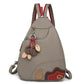 Women's Stylish Convertible Crossbody Backpack