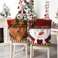 🎄 LIMITED-TIME 50% OFF! ✨ Christmas Chair Cover – Santa, Snowman & Elk Designs 🪑