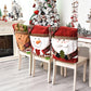 🎄 LIMITED-TIME 50% OFF! ✨ Christmas Chair Cover – Santa, Snowman & Elk Designs 🪑