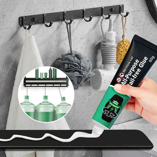 🎁 BUY 2 GET 3 FREE! ☔ All-Purpose Nail-Free Glue – Instant Bond, No Mess, No Nails! 🛠️💧
