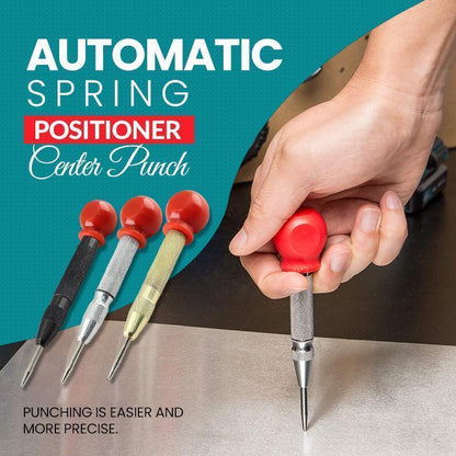 🔨 LIMITED-TIME 50% OFF! ✨ Automatic Center Punch – Self-striking, Precise Marking, Adjustable Force 📌