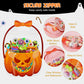 🎃 LIMITED-TIME 50% OFF! Halloween Transparent Pumpkin Favor Bags, Trick-or-Treat Candy Gift Bags