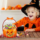 🎃 LIMITED-TIME 50% OFF! Halloween Transparent Pumpkin Favor Bags, Trick-or-Treat Candy Gift Bags