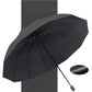 🔥¡50 % de descuento! ☔Paraguas plegable grande de 12 varillas con diseño resistente al viento Paraguas plegable grande de 12 varillas, diseño resistente al viento
