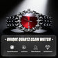 ⌚ LIMITED-TIME 50% OFF! ✨ Claw Disc Watch – Unique Design, Stainless Steel, Quartz, 4 Colors ⏳