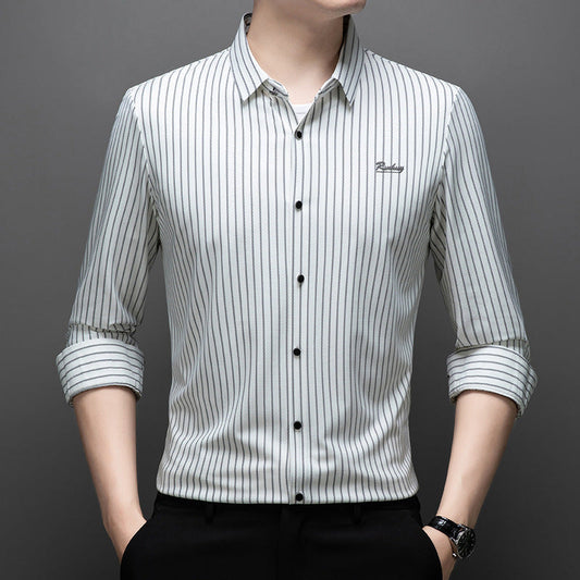 🔥Descuento del 50 % por tiempo limitado🔥Camisa Clásica de Rayas para Hombre
