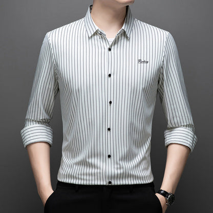 🔥Descuento del 50 % por tiempo limitado🔥Camisa Clásica de Rayas para Hombre
