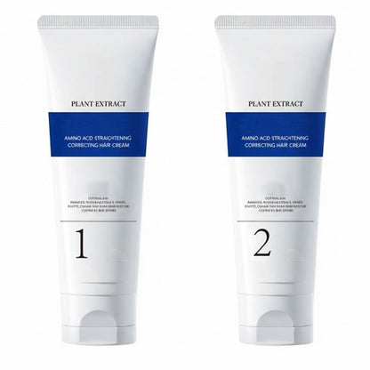 Kit de alisado capilar con corrección proteínica
