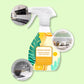 Spray desengrasante potente con aroma a naranja para la cocina