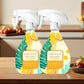 Spray desengrasante potente con aroma a naranja para la cocina
