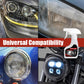 Restaurador profesional de faros de coche de 180 ml con esponja