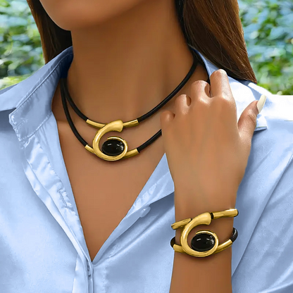 🔥¡Cuanto más compres, menos pagas!🔥Conjunto de collar y pulsera vintage boho