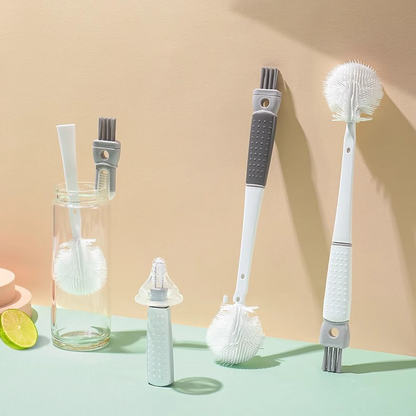 🔥VENTA DEL ÚLTIMO DÍA 50% DE DESCUENTO🔥 Cepillo de limpieza de silicona de mango largo desmontable