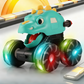 🦖 ¡50% DE DESCUENTO! ✨ Coche de Juguete Dinosaurio Press & Go - Luces y Sonidos con Movimiento Automático para Niños Pequeños 🎮🚗