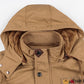 Elegante y Acogedor ❄️! Chamarra Militar de Algodón para Hombre - Ajuste con Cordón, Ideal para Regalo
