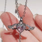 👼 2026 Sale — Over 44,000 Sold!✨ Pink Angel Wings Necklace – Movable Wing Design 💘