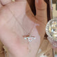 👼 2026 Sale — Over 44,000 Sold!✨ Pink Angel Wings Necklace – Movable Wing Design 💘