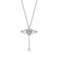 👼 2026 Sale — Over 44,000 Sold!✨ Pink Angel Wings Necklace – Movable Wing Design 💘