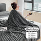 ❄️ LIMITED-TIME 50% OFF! 🧶 Thickened rabbit plush&milk velvet cover blanket – Fluffy, Warm, Washable ✨