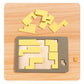 🧩 ¡33% DE DESCUENTO! ✨ Rompecabezas de madera Tangram - 7 formas geométricas clásicas para desarrollar la creatividad y la lógica de los niños 🔺🔷