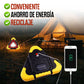 2 En 1 Luz Solar De Advertencia De Emergencia
