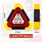 2 En 1 Luz Solar De Advertencia De Emergencia
