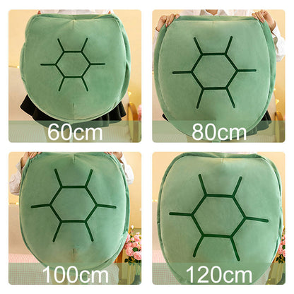 Wearable Turtle Shell Plush Throw Pillow