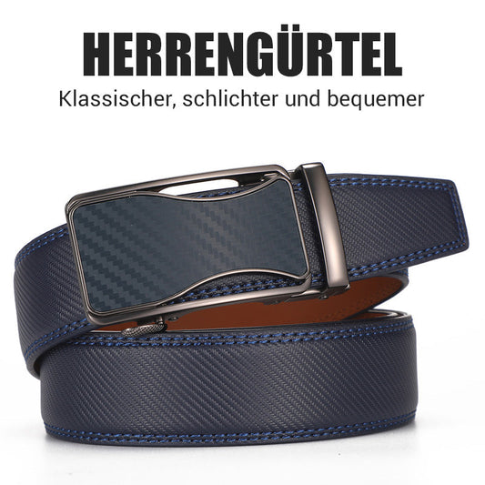 🪓 LIMITED-TIME 50% OFF! 👔 Men's Classic PU Leather Belt – Minimalist, Quick-Release Buckle, Cut-to-Fit 🎩