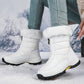 🎁¡50% DE DESCUENTO!🎅  Botas de Nieve para Mujer con Cremallera, Calientes y Antideslizantes