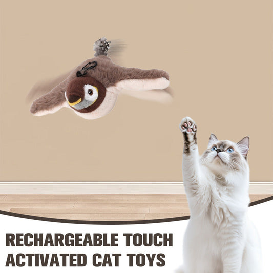 🎄 ¡OFERTA NAVIDAD! 50% en TODO + 🎁❄️🎅Juguetes táctiles recargables para gatos con efectos sonoros realistas