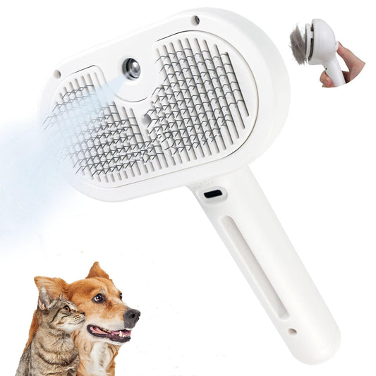 🐱 Esencial para mascotas🐶 Spray para eliminar pelo de mascotas peine con cepillo
