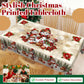 🎄 LIMITED-TIME 50% OFF! 🎁 Stylish Christmas Printed Tablecloth – Stain Resistant, Wrinkle-proof, Easy Wash ✨
