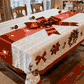 🎄 LIMITED-TIME 50% OFF! 🎁 Stylish Christmas Printed Tablecloth – Stain Resistant, Wrinkle-proof, Easy Wash ✨