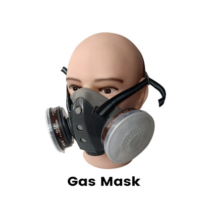 💎 50% OFF! 💎 Dust-Proof Integrated Respirator Mask – Dual-Tank Activated Carbon Filters, Industrial-Grade Gas & Dust Protection 🛡️🔥