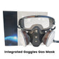 💎 50% OFF! 💎 Dust-Proof Integrated Respirator Mask – Dual-Tank Activated Carbon Filters, Industrial-Grade Gas & Dust Protection 🛡️🔥