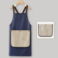 👨‍🍳 LIMITED-TIME 50% OFF! 💥 Cross-Back Waterproof Apron with Detachable Hand Towel – Oil-Proof, Breathable, No Ties ✨