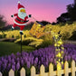 🎅 50% OFF FLASH SALE! ✨Solar Christmas Santa Decor Lights – Weather‑Resistant, 5 Styles 🎁