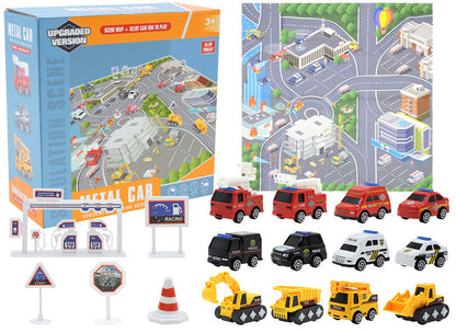 🎁 LIMITED‑TIME 50% OFF! ✨ Kids Alloy Construction‑Vehicle Advent Calendar – 24‑Day Surprises, With 2 Play Maps 🚜