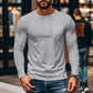 💎 50% OFF! 💎 Men’s Slim Fit Henley Long Sleeve T-Shirt – Breathable, Refined & Perfect for Layering 👔👕