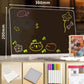 🖍️ LIMITED‑TIME 50% OFF! ✨ Erasable Light‑Up Acrylic Drawing Board with Stand, DIY Transparent LED Message Sign – Luminous, Reusable, Creative ✨