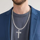 ⛪ LIMITED-TIME 50% OFF! ✨ Delicate Cross Necklace – Stainless Steel, Timeless, Elegant ⭐