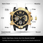 ⌚ LIMITED‑TIME 50% OFF! ⚡Multifunctional Dual Display 3ATM Waterproof Men's Quartz Sports Watch – Rugged, Stylish, Practical ✨