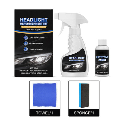 🚗✨ 50% OFF! Automotive Headlamp Restoration Fluid – Restores Clarity, Adds UV Protection & Works in Minutes (No Tools Needed!)