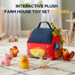 🐮 LIMITED‑TIME 50% OFF! ✨ Interactive Plush Farm House Toy Set for Kids – Educational, Soft‑Fabric, Portable Storage ✨