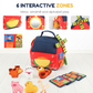 🐮 LIMITED‑TIME 50% OFF! ✨ Interactive Plush Farm House Toy Set for Kids – Educational, Soft‑Fabric, Portable Storage ✨