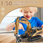 🚧 LIMITED-TIME 50% OFF! ✨ Excavator Construction Vehicle Toys – 1:50 Scale, Alloy Body, Movable Parts 🎁