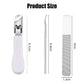 💅 LIMITED-TIME 50% OFF! ✨ Wide Jaw Anti-Splash Nail Clipper – Sharp, Easy-Grip, Durable ✂️