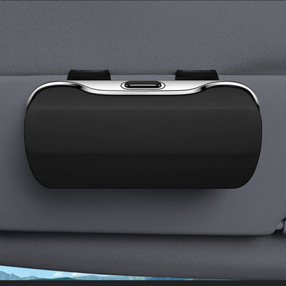 🕶️ LIMITED-TIME 50% OFF! ✨ Car Glasses Storage Box – One-Touch Open, Thickened, Universal 📦