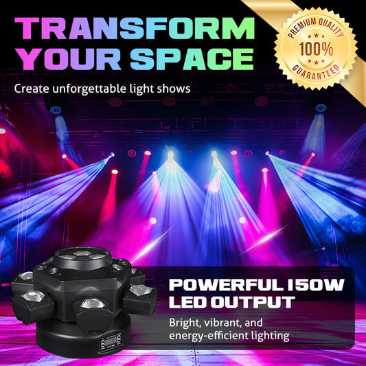 🎉 2026 Sale — Over 13,000 Sold! 💞 Multi-Beam LED Atmosphere Light – Party Brilliance 🌸